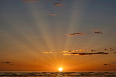 Walney sunset.