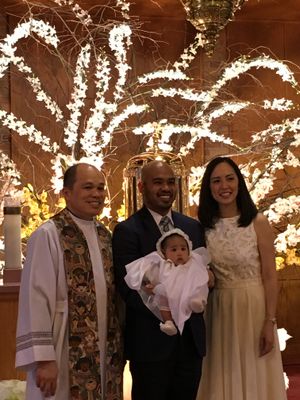 Myas Baptism, St Joseph Church, Maplewood