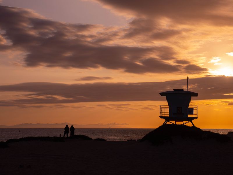 beach sunset