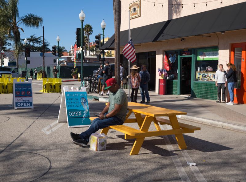 downtown scene