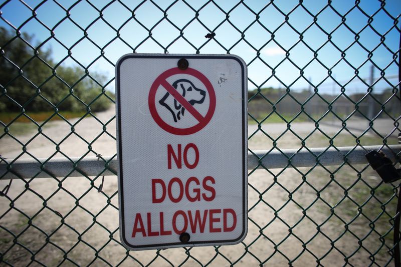 no go for man's best friend