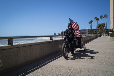 patriotic rider