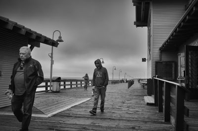 weariness on the pier