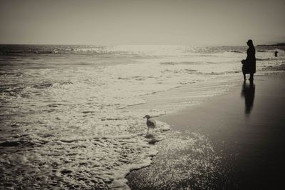 summer beach scene