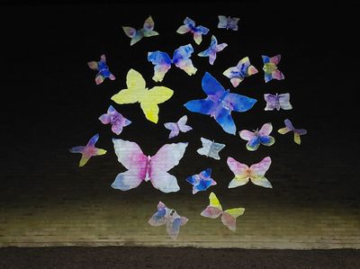 Light art in Linkping