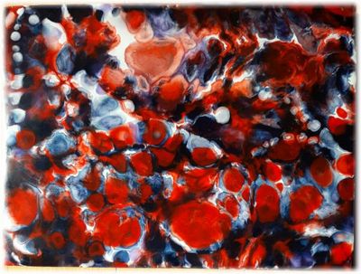 WAX DRIP PAINTINGS BY SARAH