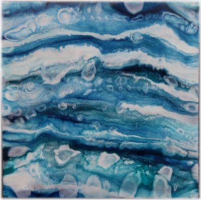 WAX DRIP PAINTINGS BY SARAH