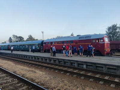 CZ - special train at Turnov station 9/2024