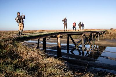 Op weg naar een verlaten schaapskooi