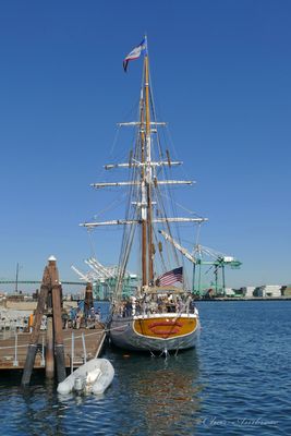 Tall Ship on Display