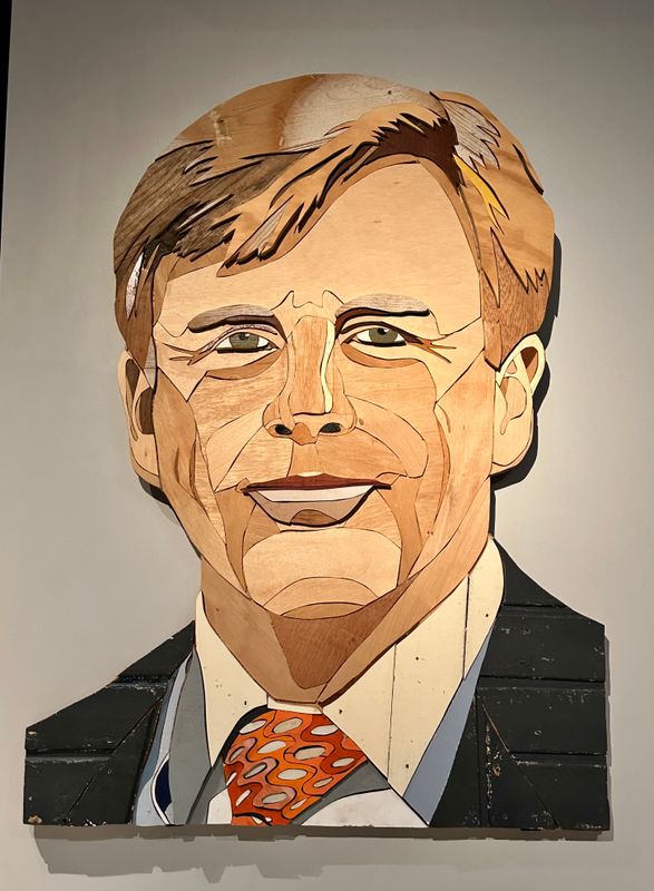Paintings taken in the Pulchri Studio in The Hague & Andy Warhol in Apeldoorn