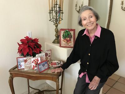 Ilse Marie Issels, (91 years old), Christmas 2019, Scottsdale 