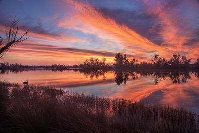 Sunrise over the Lake