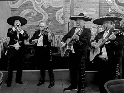 2025_05_05 Mariachi for Cinco de Mayo at Julio's Bariro with Jorge Vargas, Shannon Johnson, John Dymianiw, and