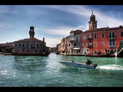 Canal and Boat, Burano