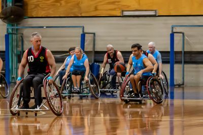 Wheelchair Sports Blue Vs Illawarra