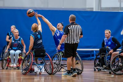 Central Waves Vs Wheelchair Sports Navy