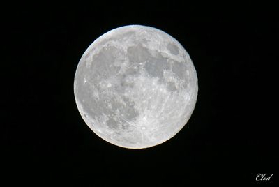 Super lune d'octobre