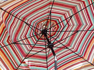 Our colorful umbrella