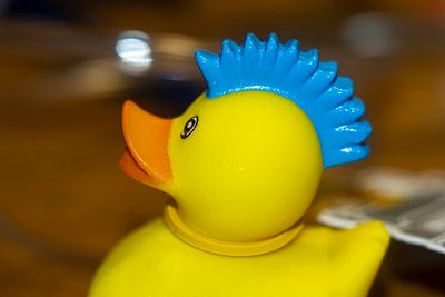 Rubber ducky with a mohawk (4/03/23)