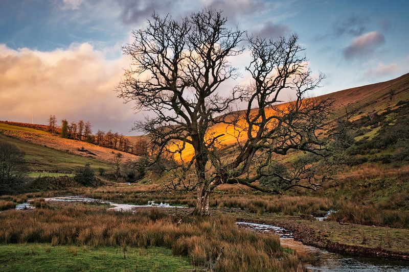 Last of the sunlight Cwm Crew.