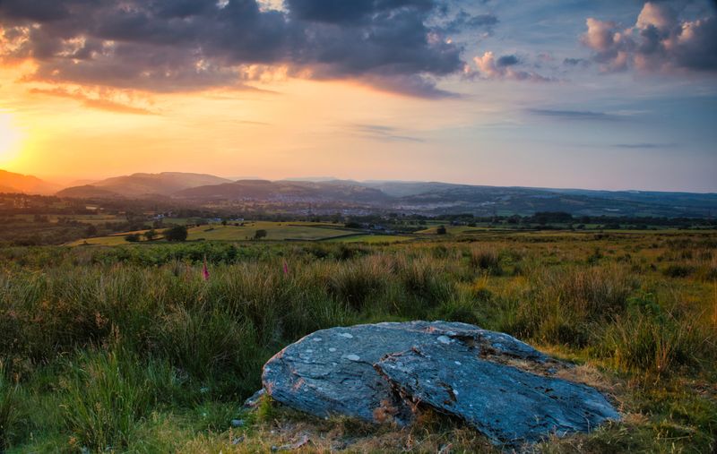 Three valleys in view, Cynon, Taff and Taf-Bargoed.