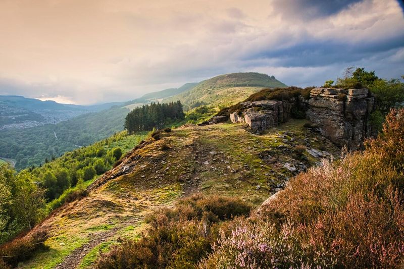 Cynon Valley from Cefn Glas.