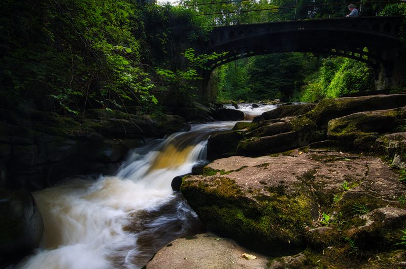 Clydach Gorge Ironworks bridge.