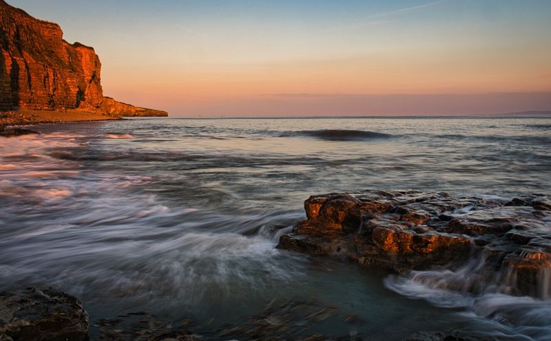 High Tide, Llantwit Major Beach.