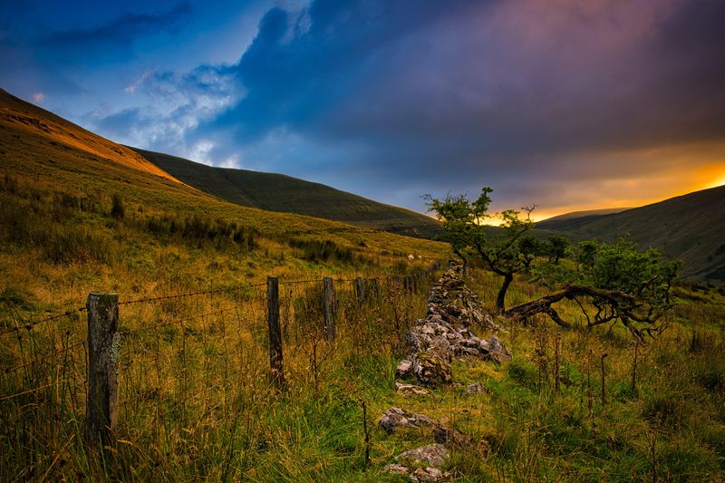 Blaen Senni and Yr Allt.