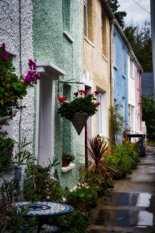Cottages at Mumbles.