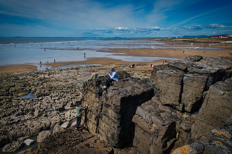 Summers day at Porthcawl.