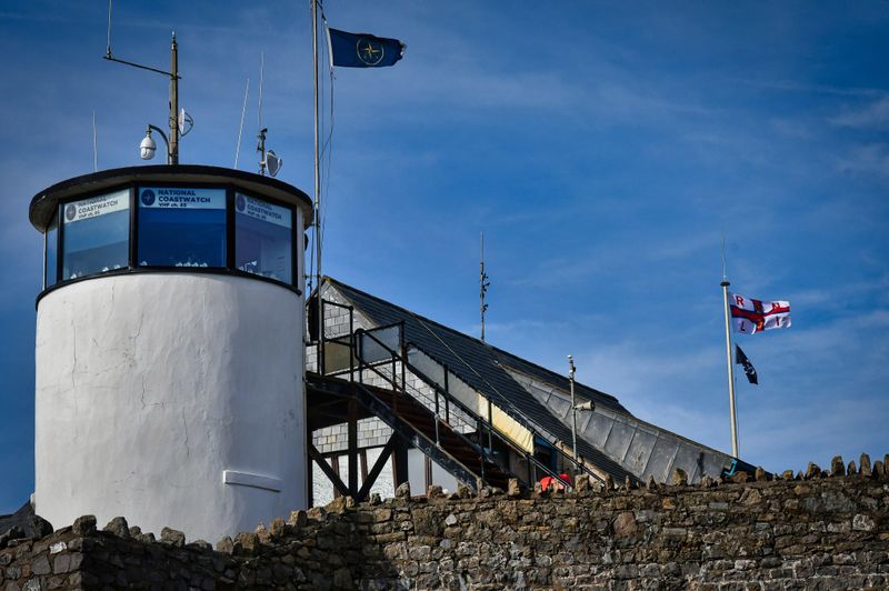 Volunteers all. Coastwatch and RNLI Lifeboat Station, Porthcawl.