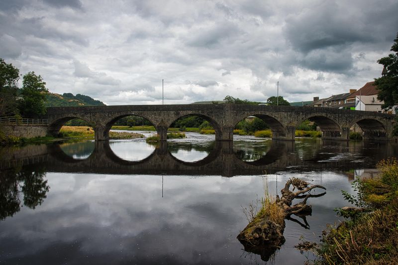 River Wye at Builth Wells.