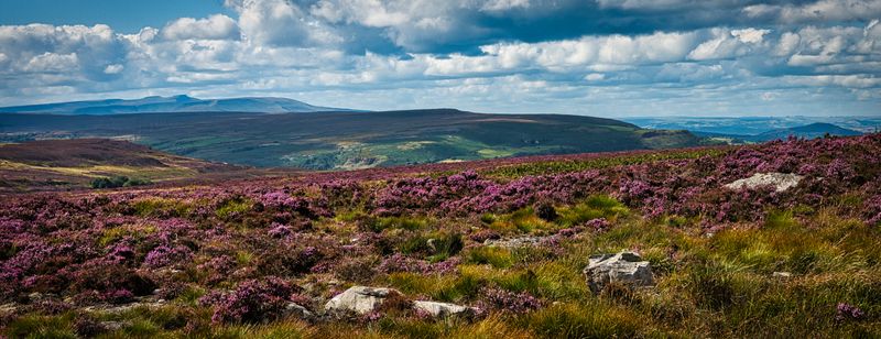 Corn Ddu and Pen-y-Fan from Blorenge Mountain.