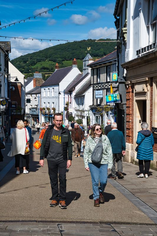 High Street, Abergavenny.