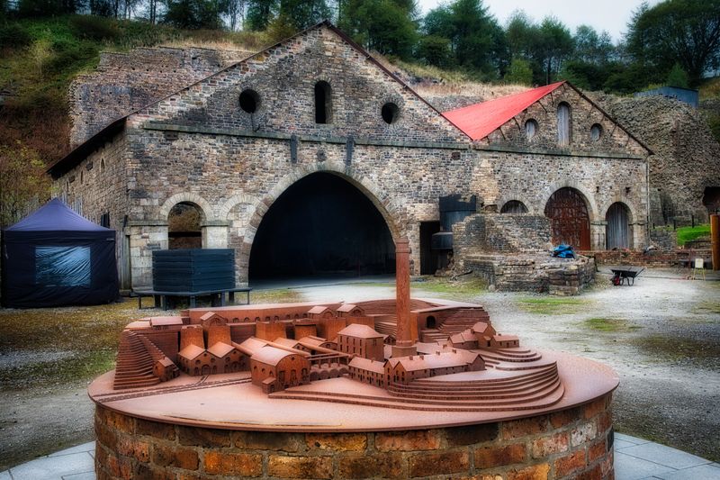 Blaenavon Iron Works.