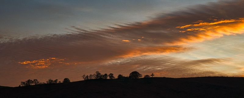 Christmas Eve sunset 2024.