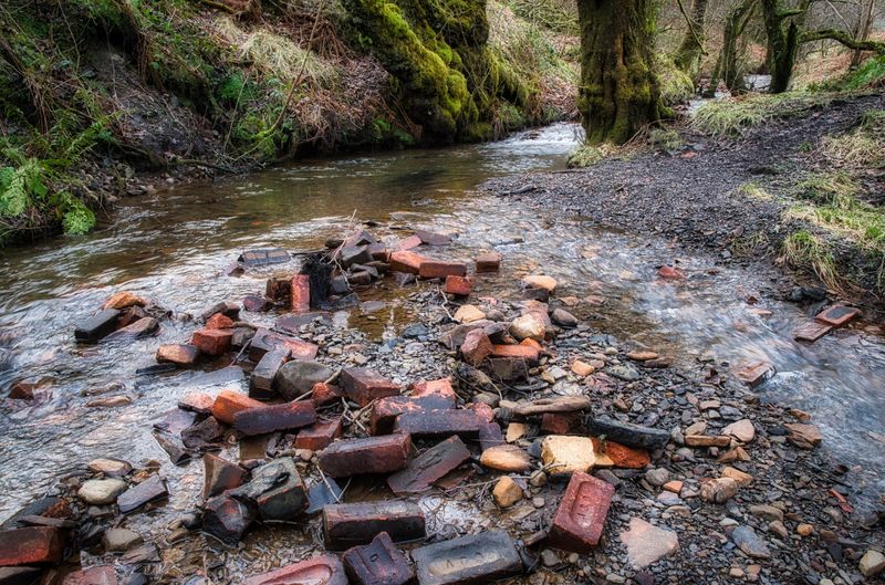 Remnants of the Aberdare Brick Company.