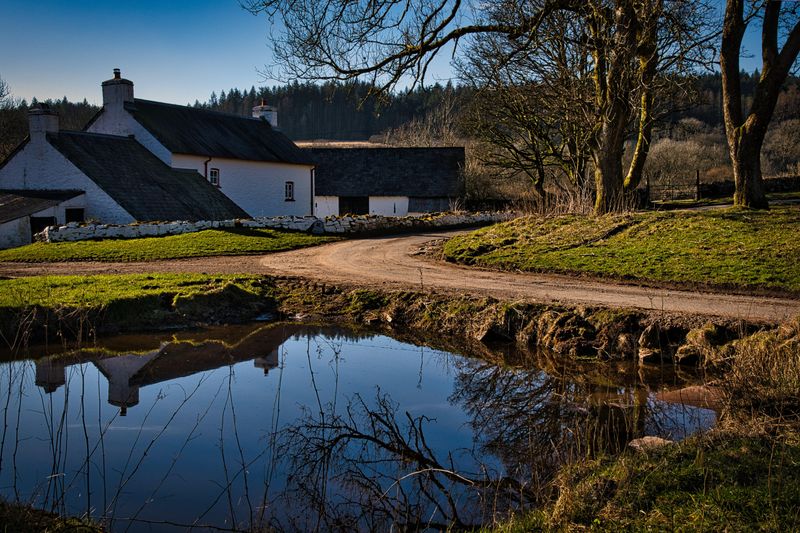 Farm in the upper Neath Valley.