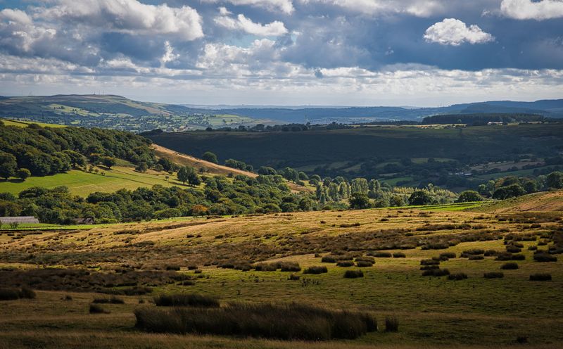 Taf-Bargoed Valley from Gelligaer Common.