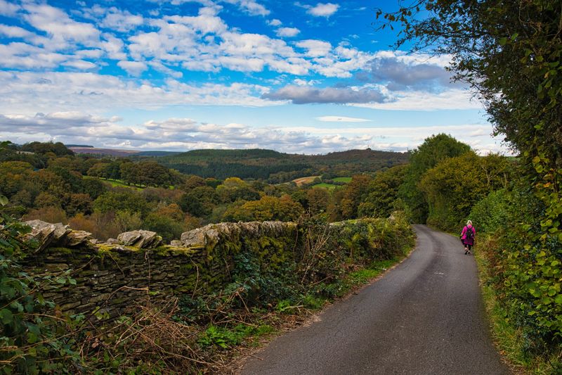 Above Ynysybwl.