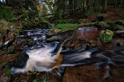 Cascades and small waterfalls of Wales.