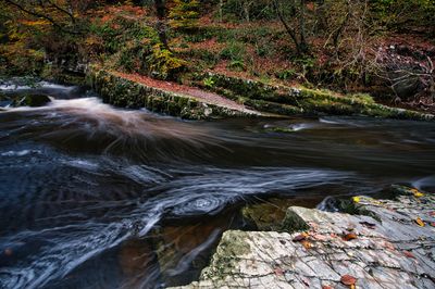 Patterns in rock and water.