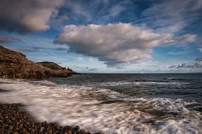 November sunshine, Bracelet Bay.