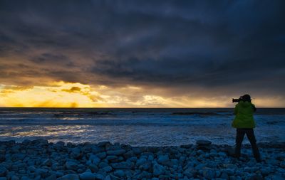 Storm clouds gather.