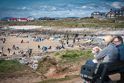 Good Friday at Rest Bay, Porthcawl.