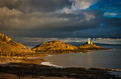 Bracelet Bay and the Lighthouse.