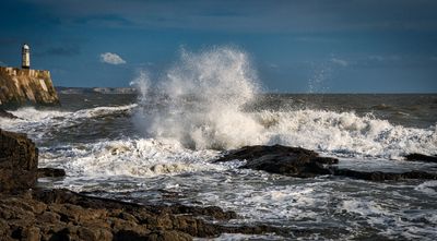 Rough Seas, Porthcawl.