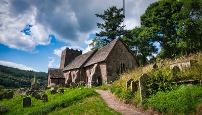 Cwmyoy Church.